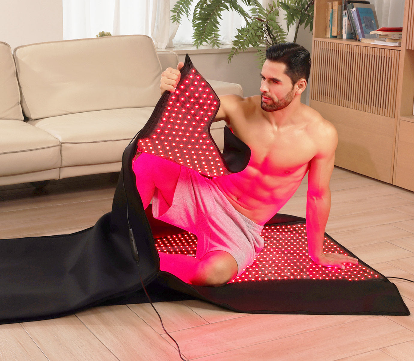 حقيبة العلاج بالضوء الأحمر والأشعة تحت الحمراء Megelin